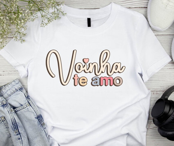 Camiseta Voinha Te Amo