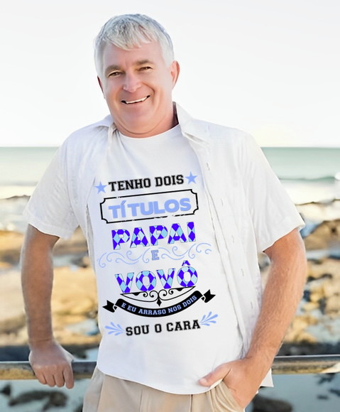 Camiseta Papai e Vovô