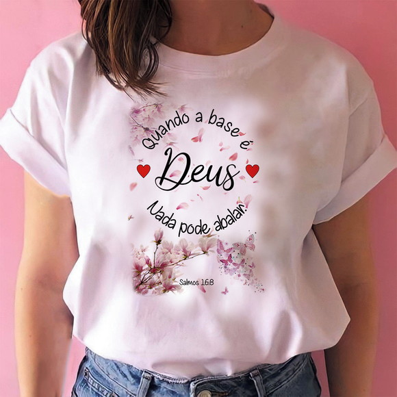 Camiseta Religiosa Deus