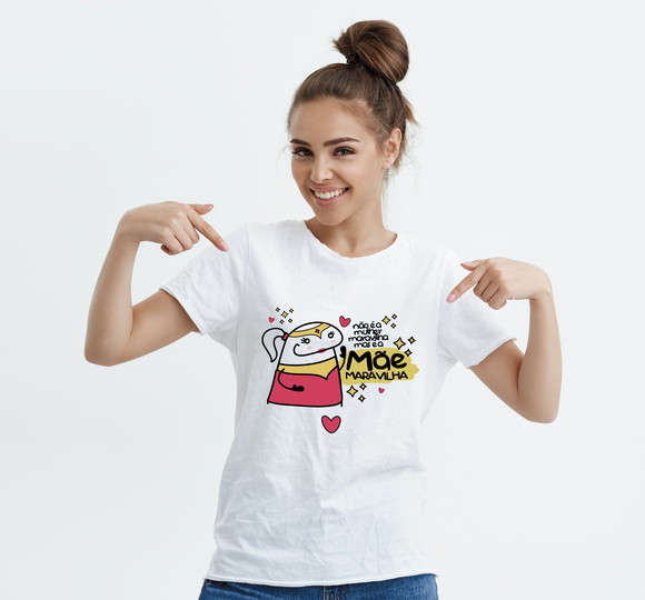 Camiseta Mãe Maravilha