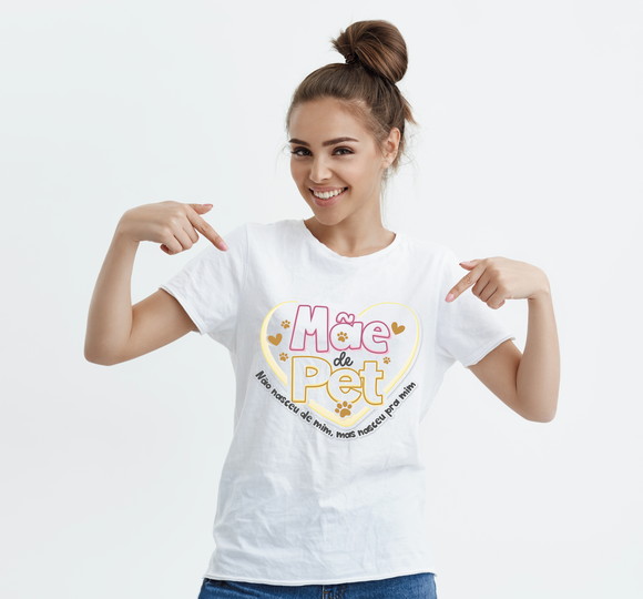 Camiseta Mãe de Pet
