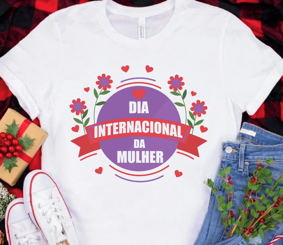 Camiseta Dia Internacional da Mulher