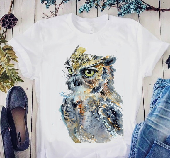 Camiseta Coruja