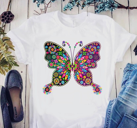 Camiseta Borboleta