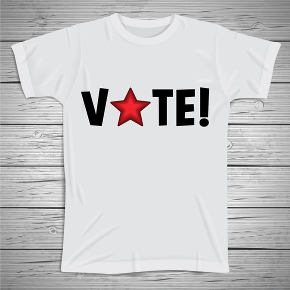 Camiseta Política Vote