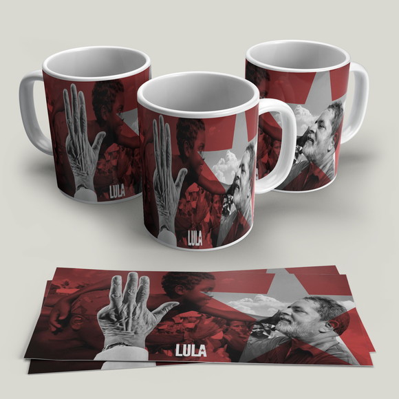 Caneca Porcelana Lula 2022