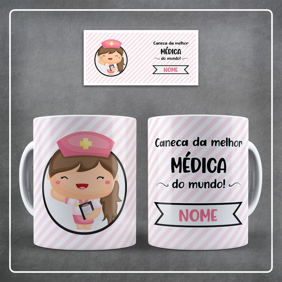 Caneca Profissão Medicina