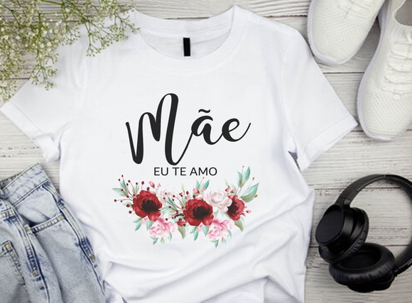 Camiseta Mãe Eu Te Amo