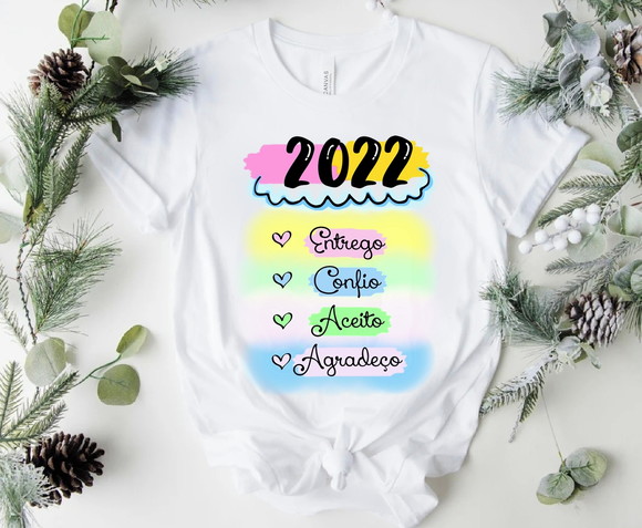 Camiseta Ano Novo 2022