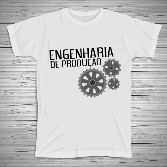 Camiseta Profissão Engenharia de Produção