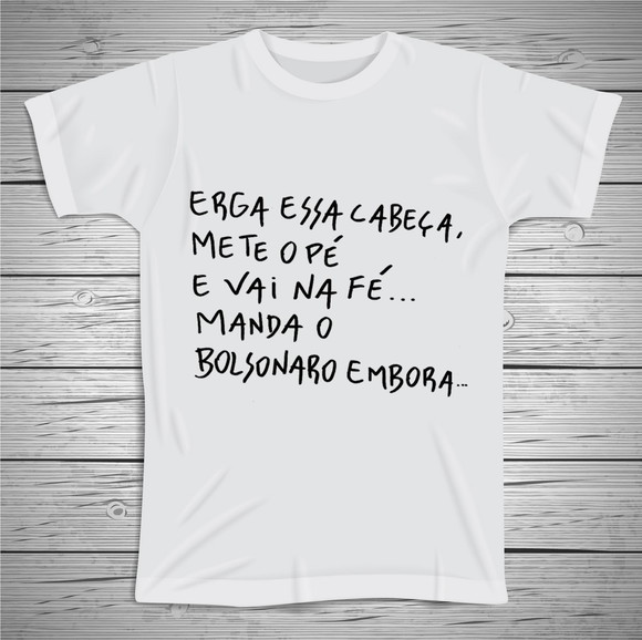 Camiseta Fora Bolsonaro