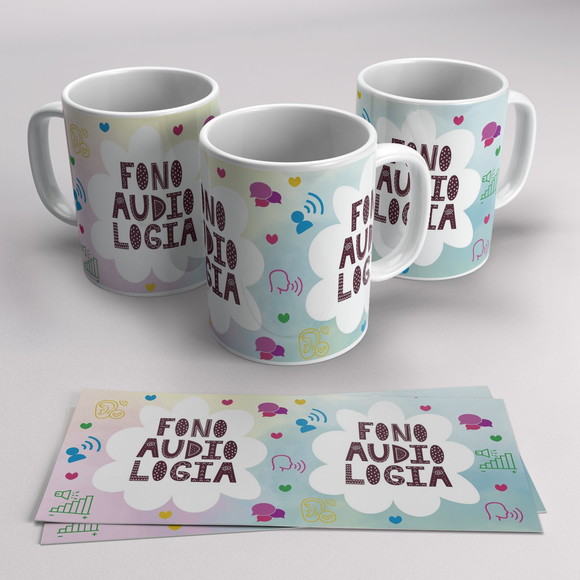 Caneca Profissão Fonoaudiologia
