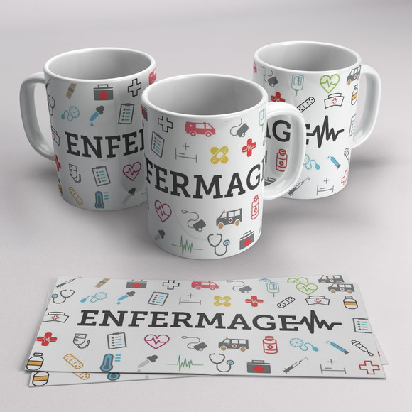 Caneca Profissão Enfermagem