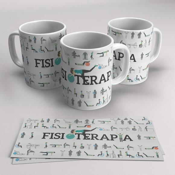 Caneca Profissão Fisioterapia