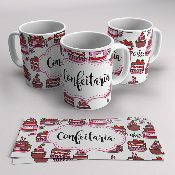 Caneca Profissão Confeiteira