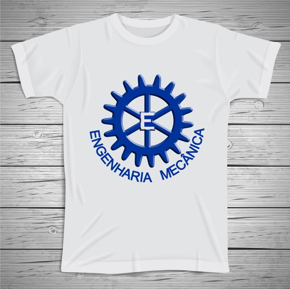 Camiseta Profissão Engenharia Mecânica