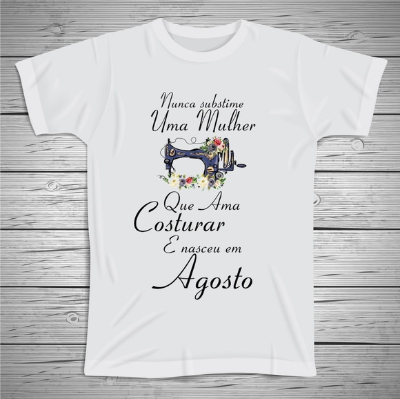 Camiseta Profissão Costureira
