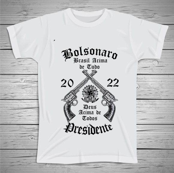 Camiseta Bolsonaro 2022