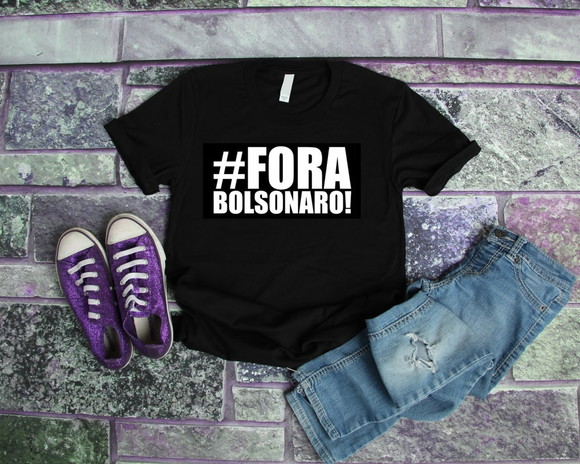 Camiseta Fora Bolsonaro
