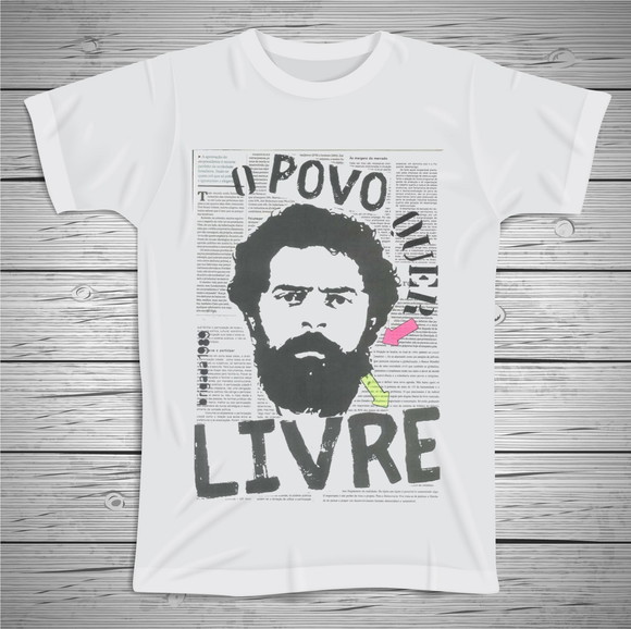 Camiseta Lula Livre