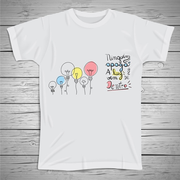 Camiseta Ninguem Apaga a Luz