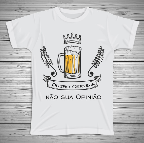 Camiseta Quero Cerveja