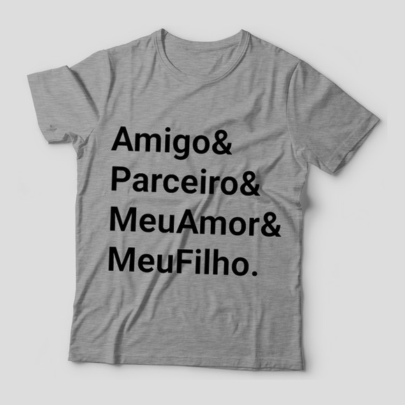 Camiseta Pai para Filho