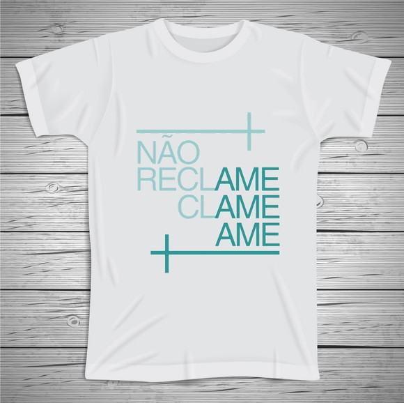 Camiseta Religiosa Não Reclame Ame