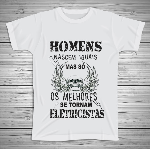 Camiseta Profissão Eletricista