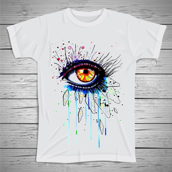 Camiseta Feminina Olhar