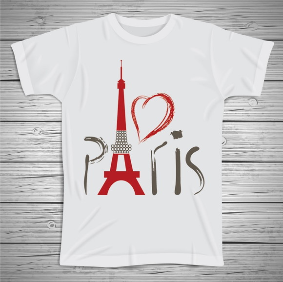 Camiseta Feminina Paris