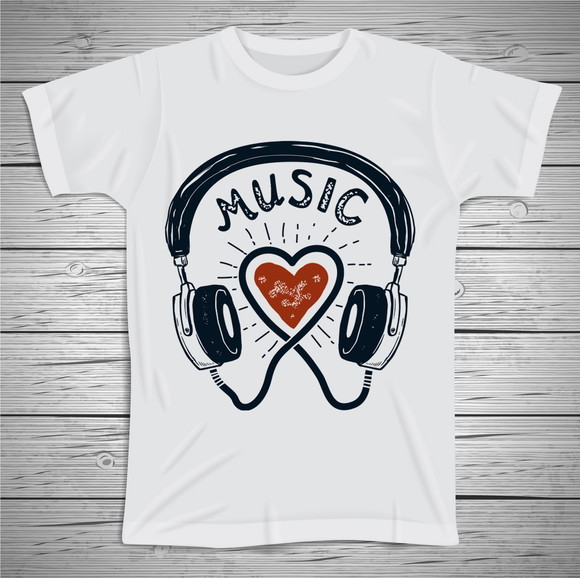Camiseta Music