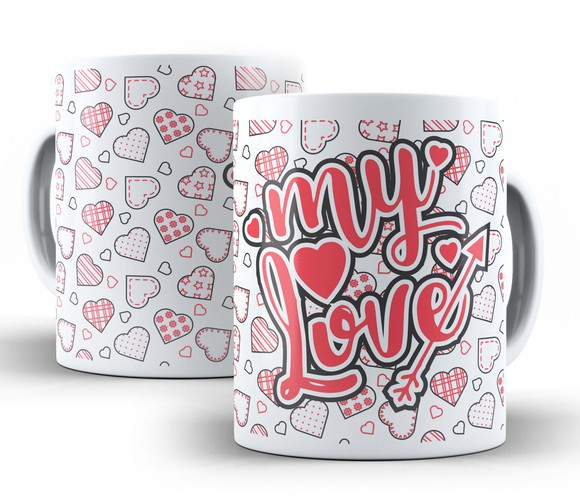 Caneca Dia dos Namorados My Love