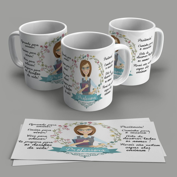 Caneca Profissão Professora