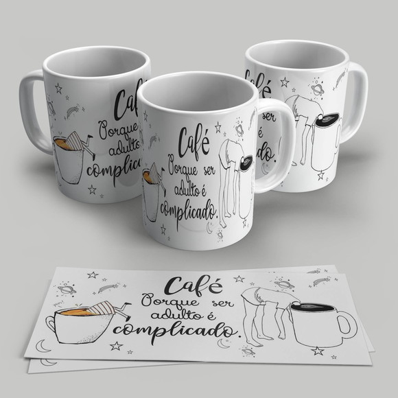 Caneca Porcelana Divertida