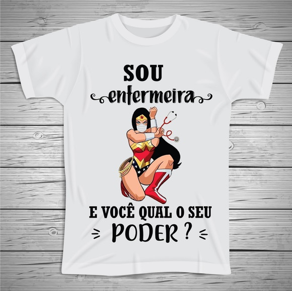 Camiseta Profissão Enfermagem