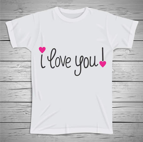 Camiseta Dia dos Namorados I Love You