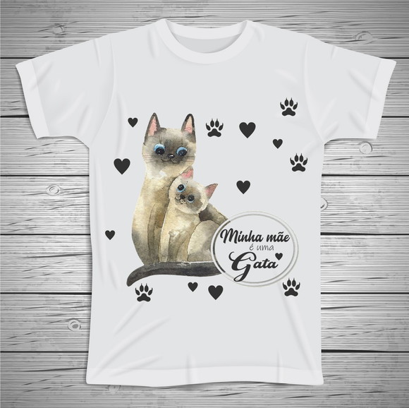Camiseta Minha Mãe é Uma Gata