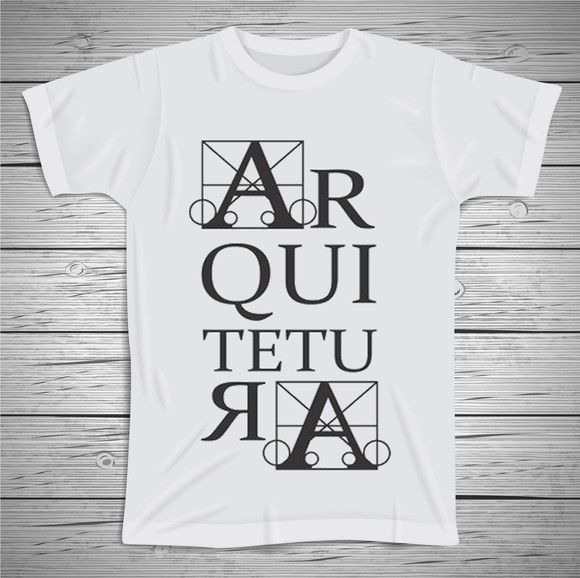 Camiseta Profissão Arquitetura