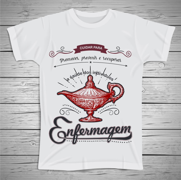Camiseta Profissão Enfermagem