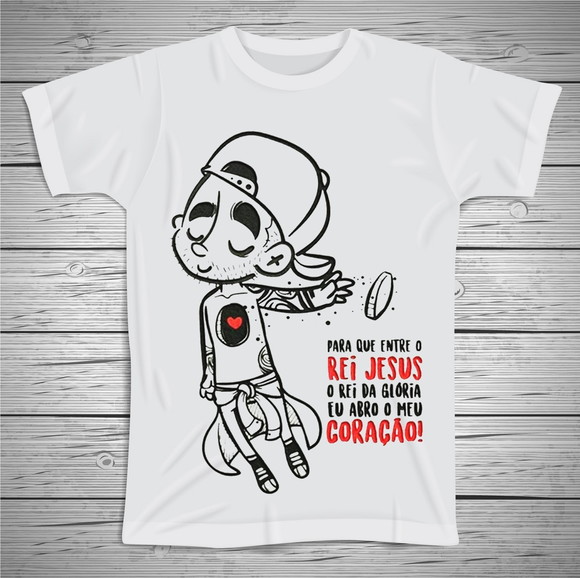 Camiseta Rei Jesus