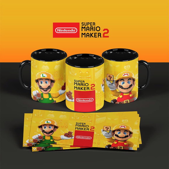 Caneca Super Mario