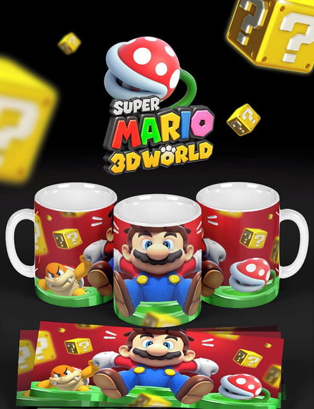 Caneca Super Mario