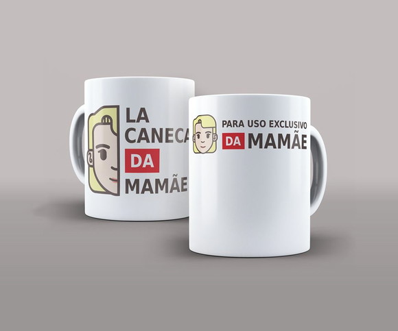 Caneca La Caneca da Mamãe Personalizada