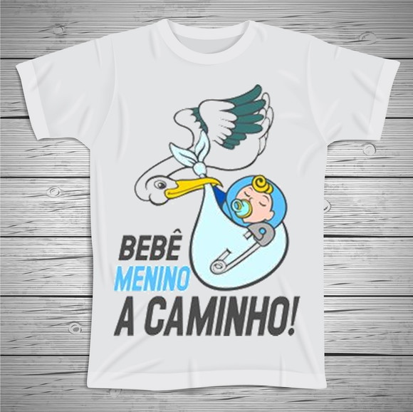 Camiseta Bebê a Caminho