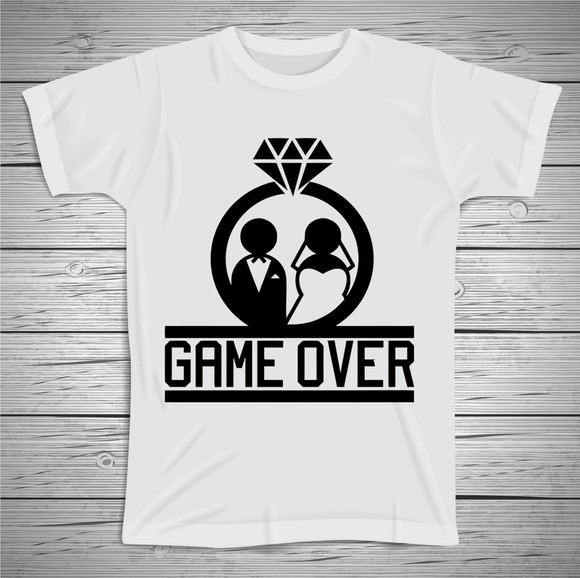 Camiseta Game Over