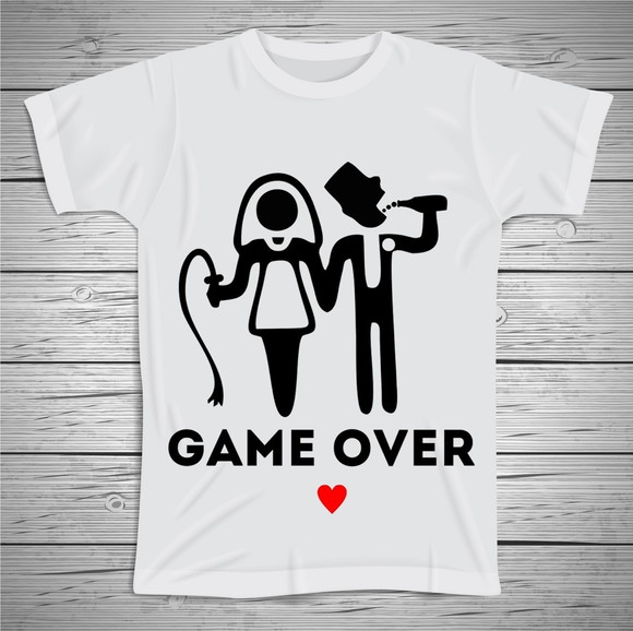 Camiseta Game Over
