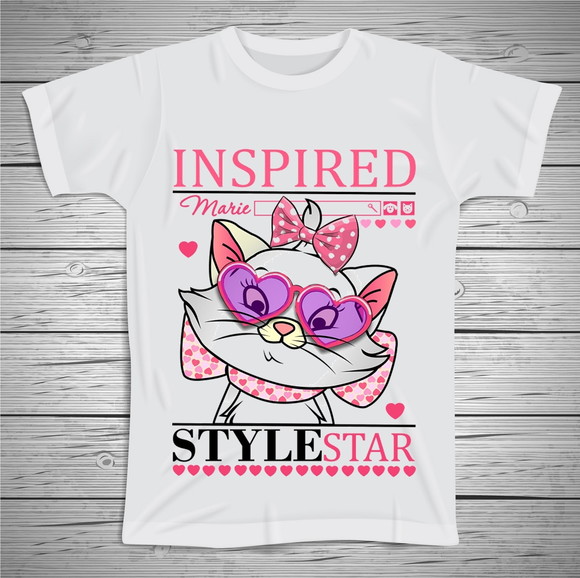 Camiseta Infantil Marie