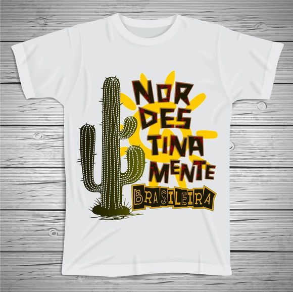Camiseta Nordestinamente Brasileira