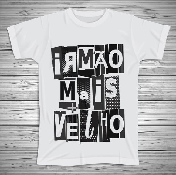 Camiseta Infantil Irmão Mais Velho